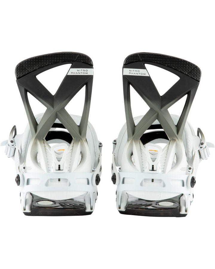 Nitro Phantom Snowboard Bindings - Black White - 2022