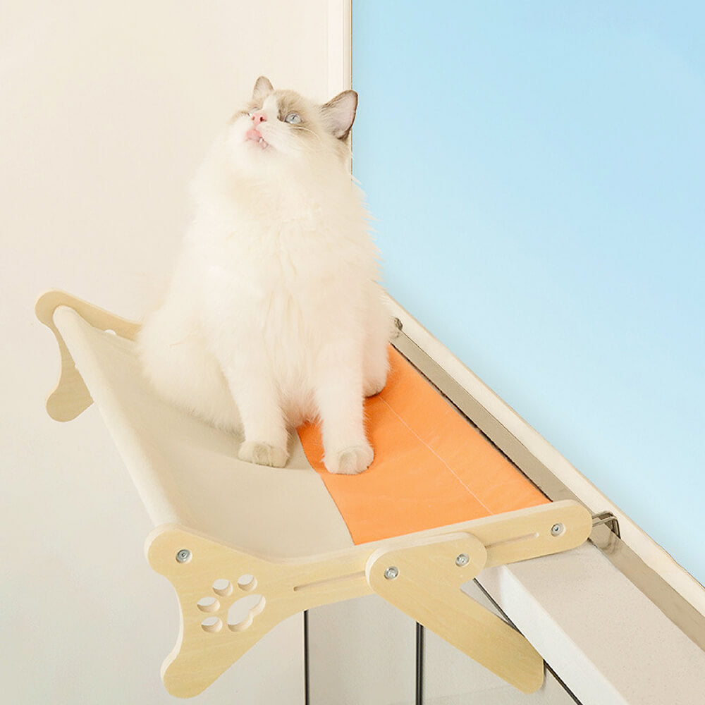 Indoor Window Perch & Hammock Bed Window Seat Cat Bed