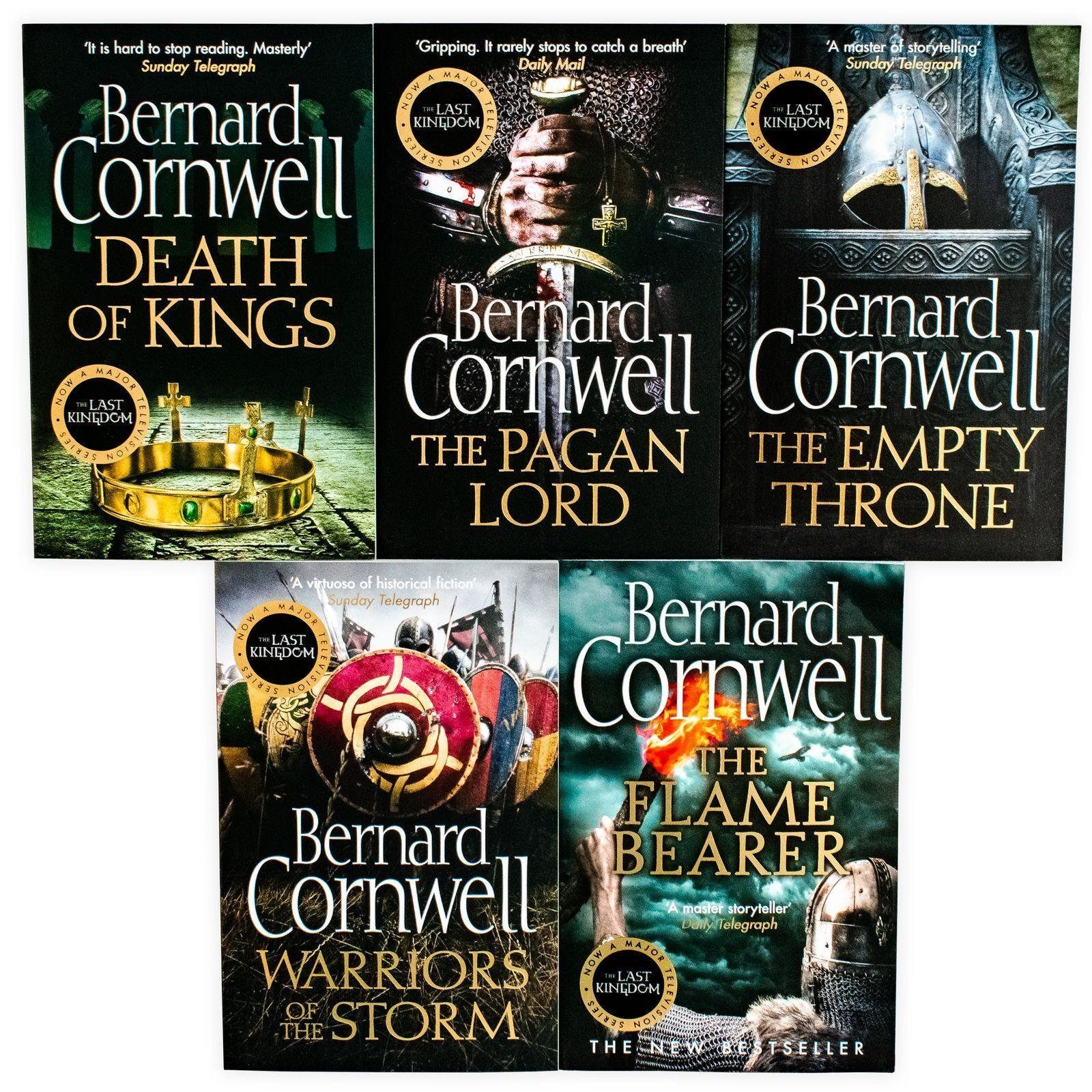 The Last Kingdom by Bernard Cornwell: Books 6-10 Collection 5 Books Set - Fiction - Paperback