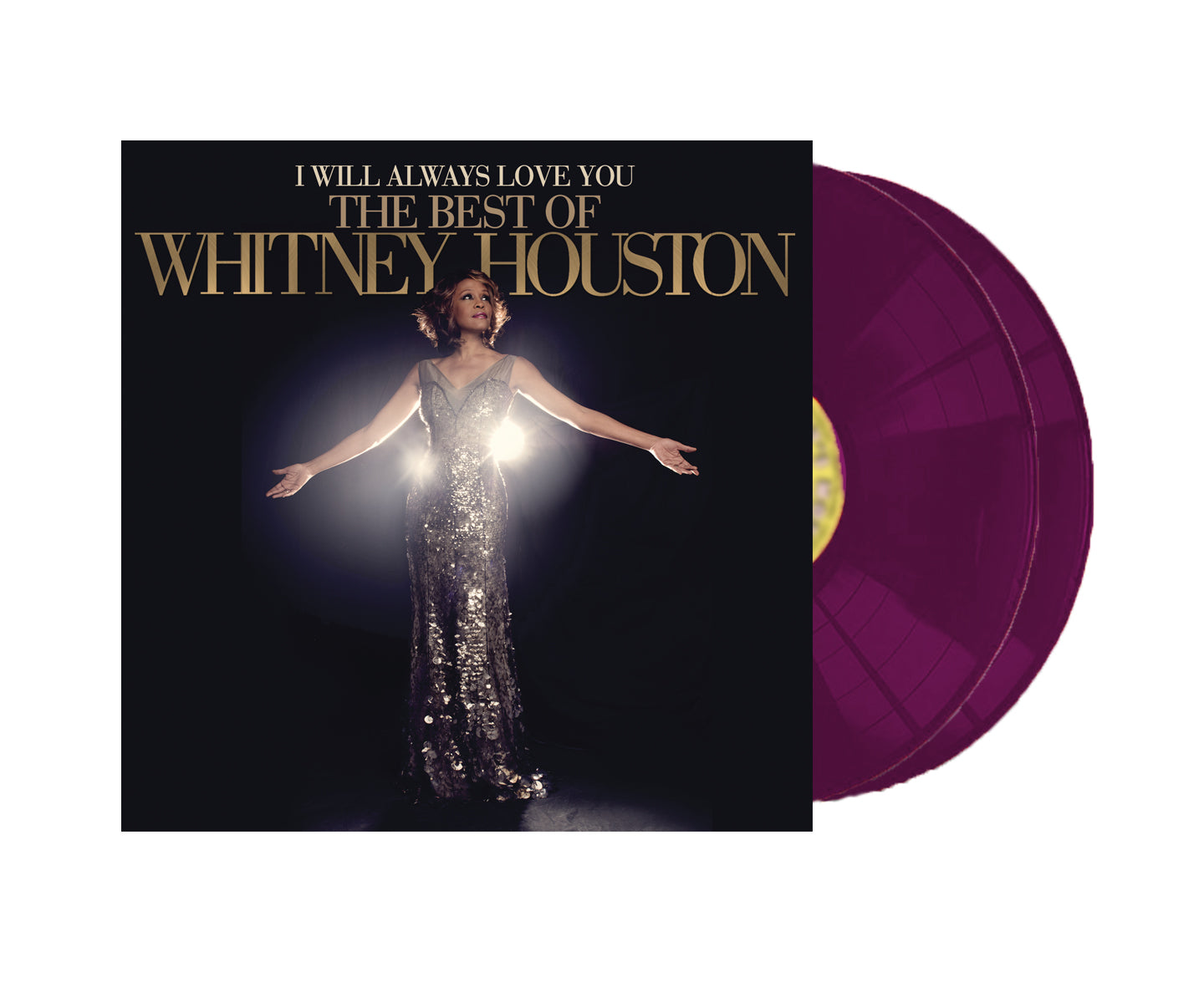 Whitney Houston - I Will Always Love You The Best Of Whitney Exclusive Purple color Vinyl 2x LP Record