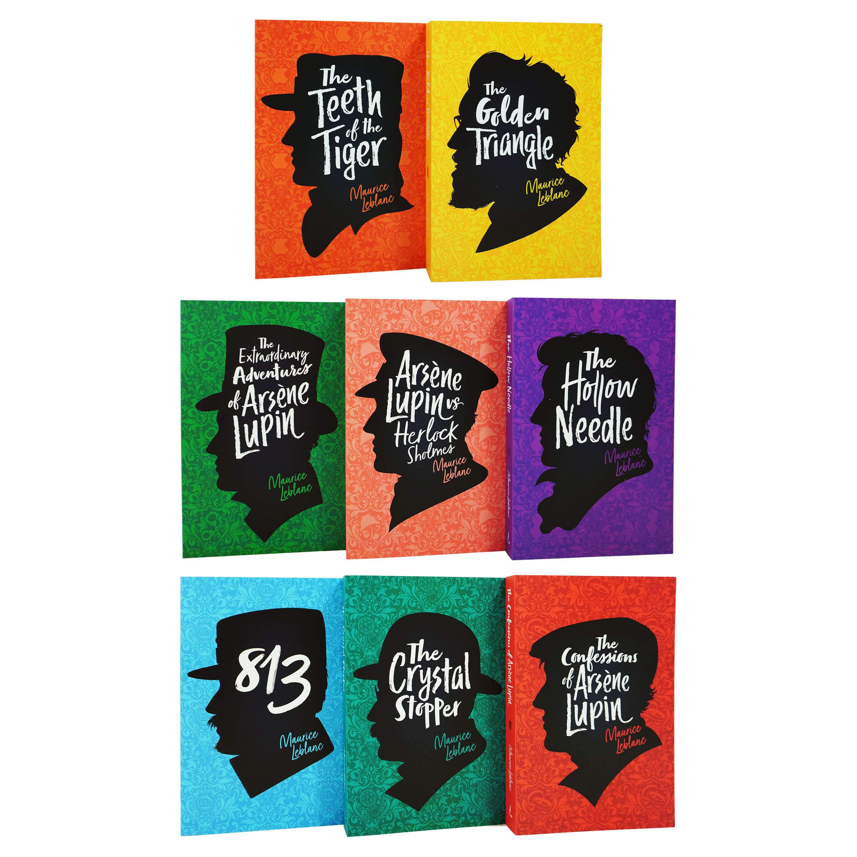 The Complete Collection of Ars��ne Lupin 8 Books Box Set by Maurice LeBlanc - Age 18 years and up - Paperback