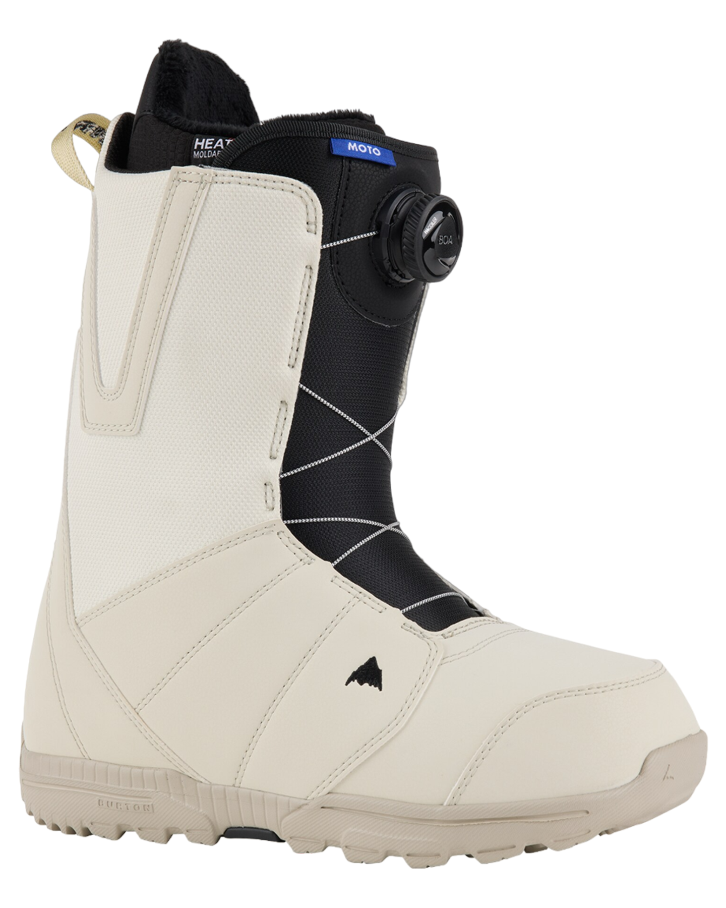 Burton Men's Moto Boa® Snowboard Boots - Stout White - 2024