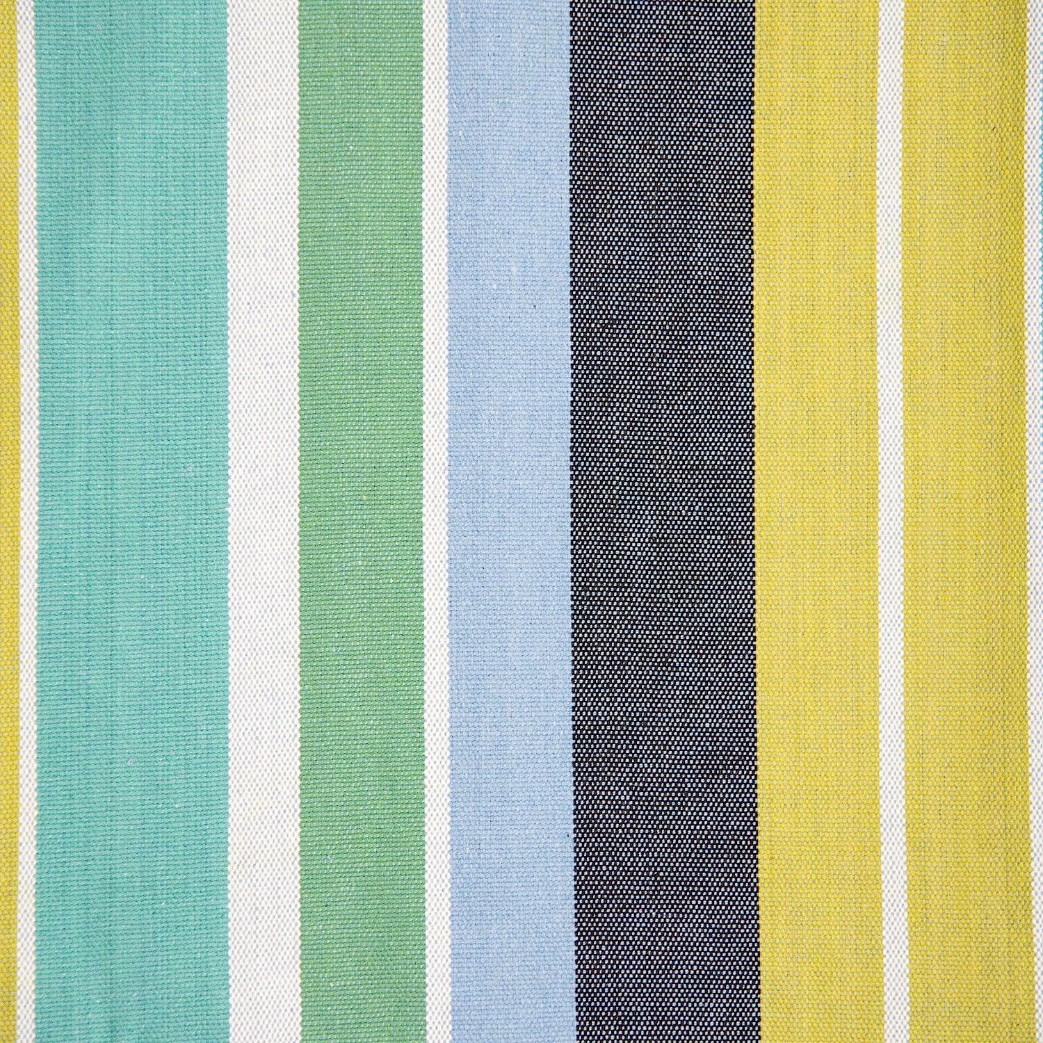 Double Cotton Hammock with Space Saving Steel Stand, Tropical (450 lb Capacity - Premium Carry Bag Included)