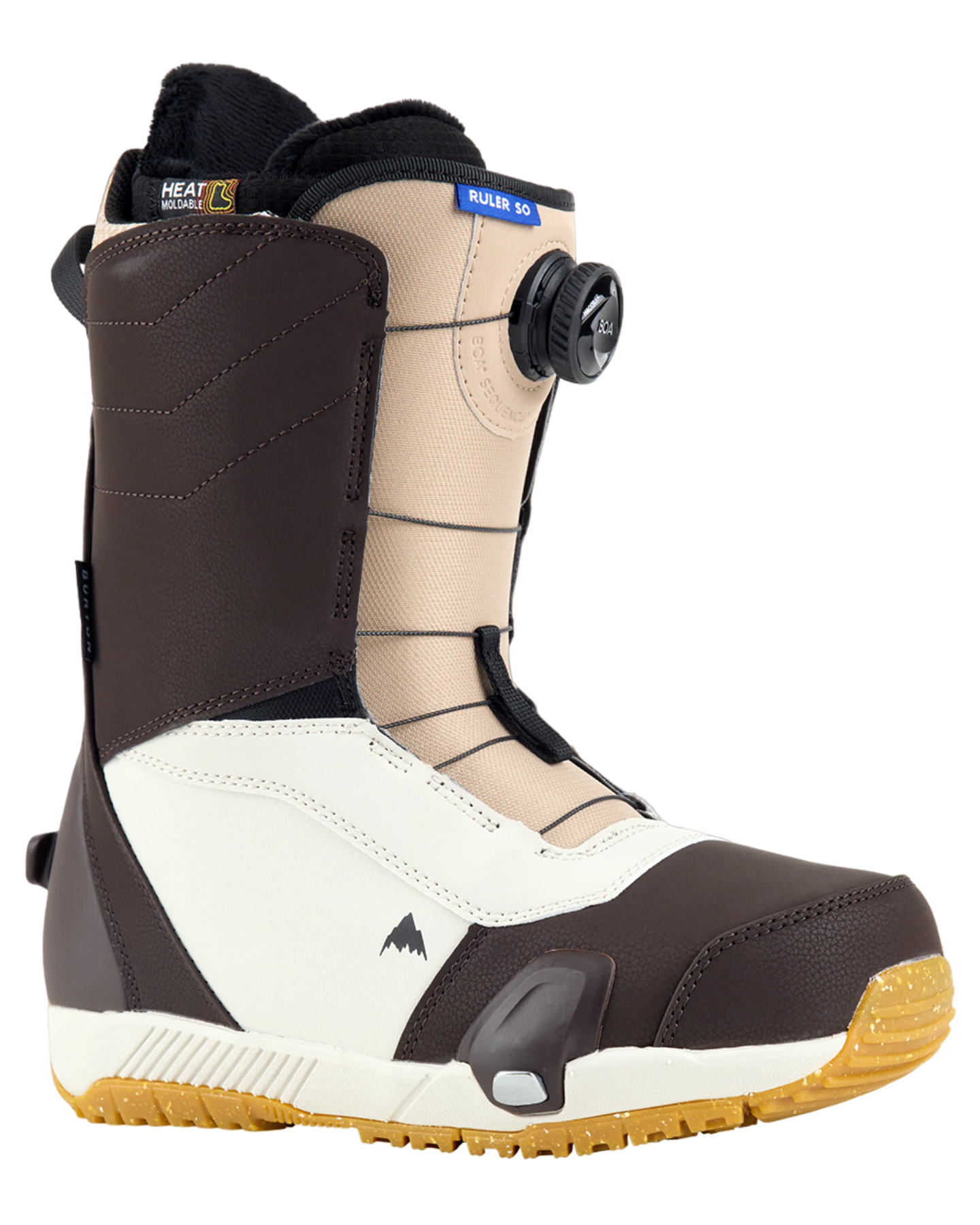 Burton Men's Ruler Step On® Snowboard Boots - Brown / Sand - 2024