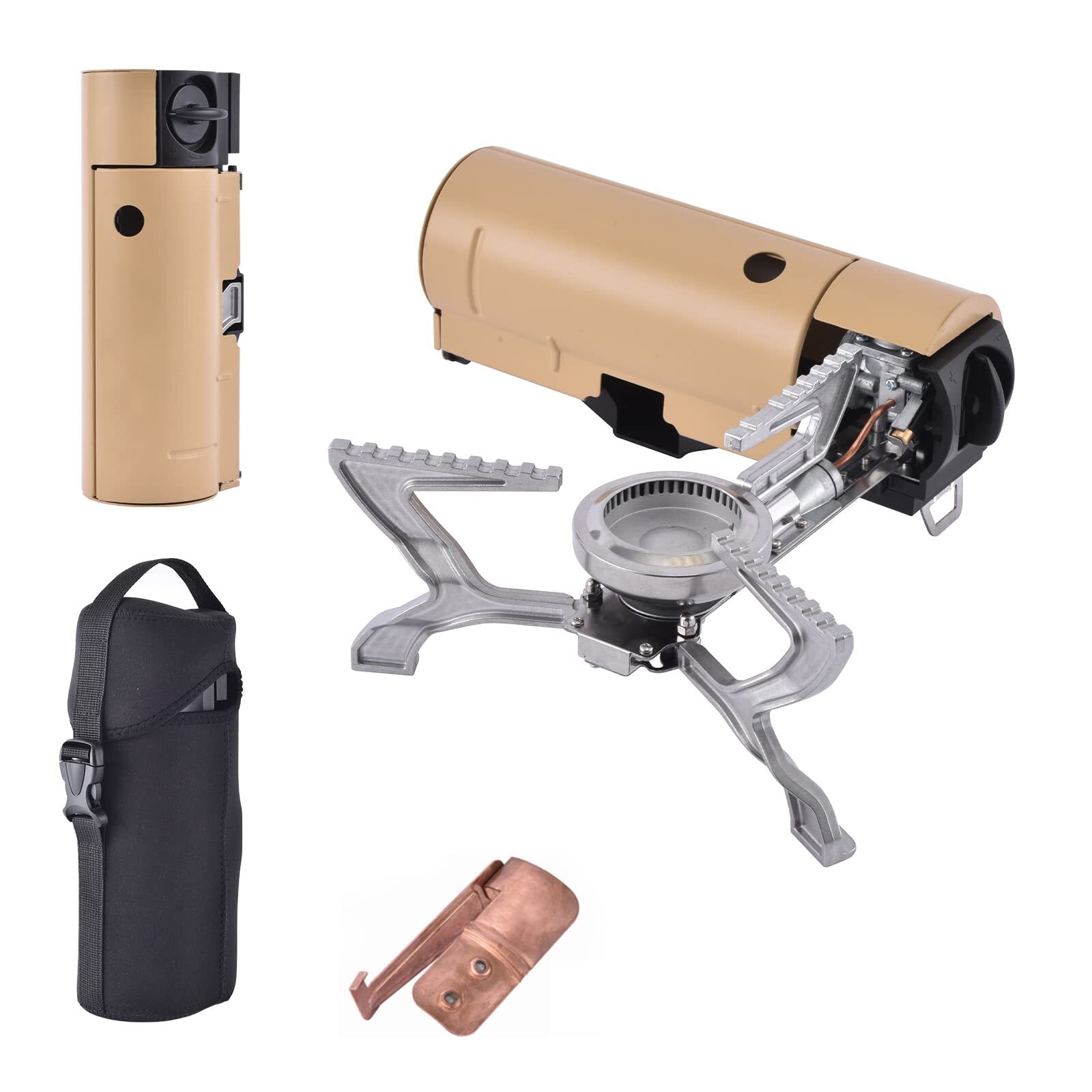 🔥BRS Foldable Portable Butane Stove 2600W Camping Stove 💥Buy one get one free🥰
