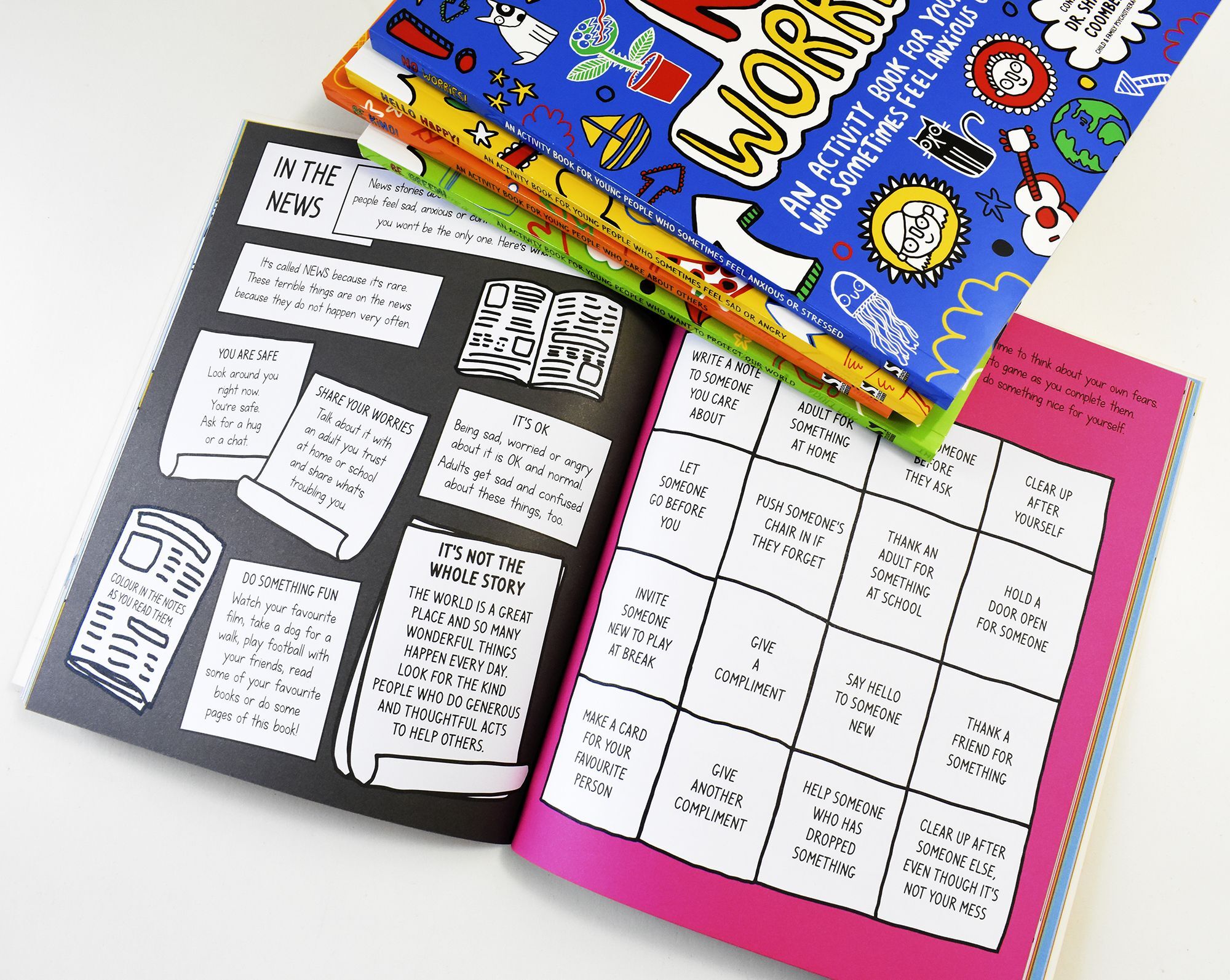 Mindful Kids 6 Books Collection Activity Box Set by Sharie Coombes - Paperback - Age 5-7