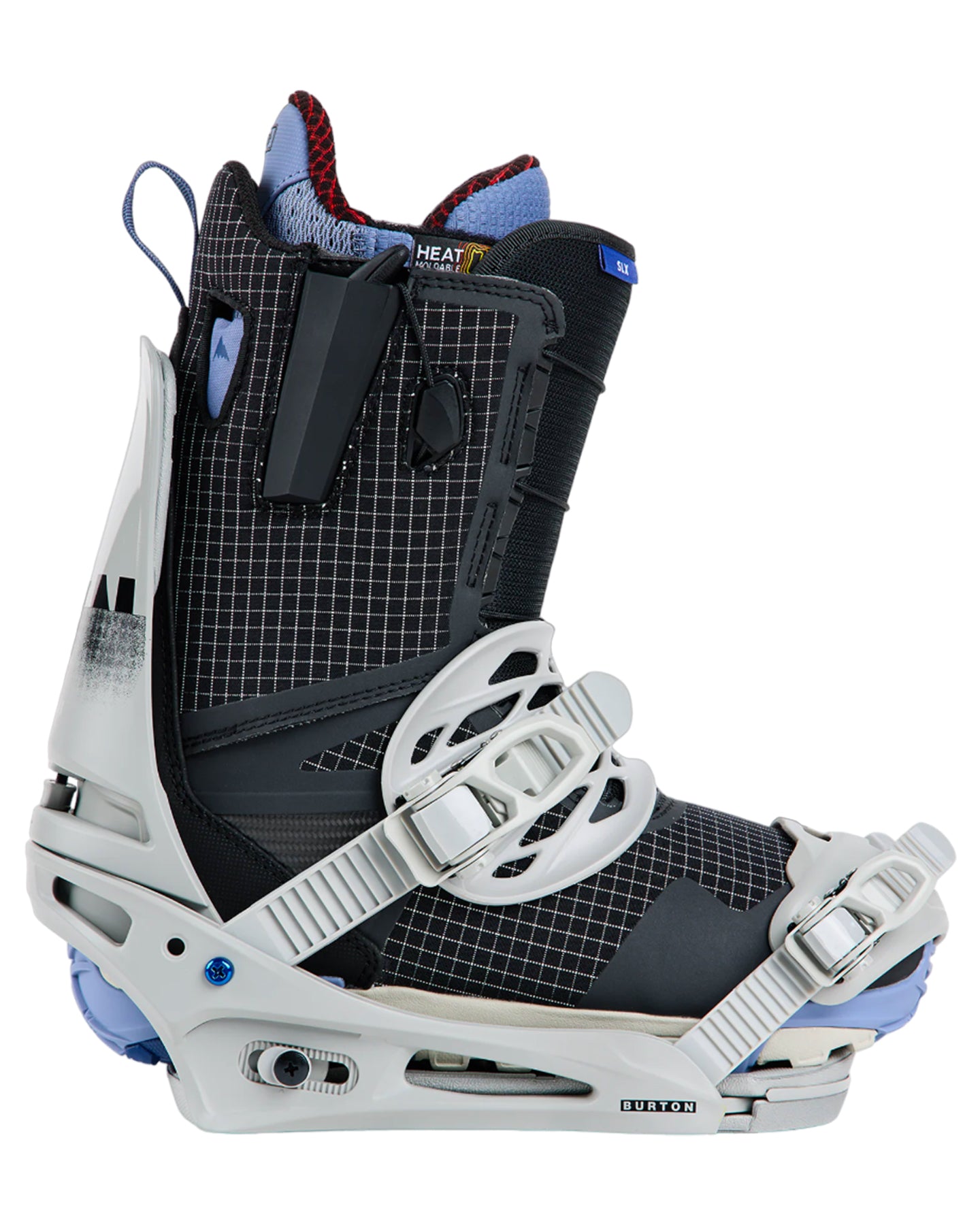 Burton Men's Cartel X Re:Flex Snowboard Bindings - Gray / Logo - 2024