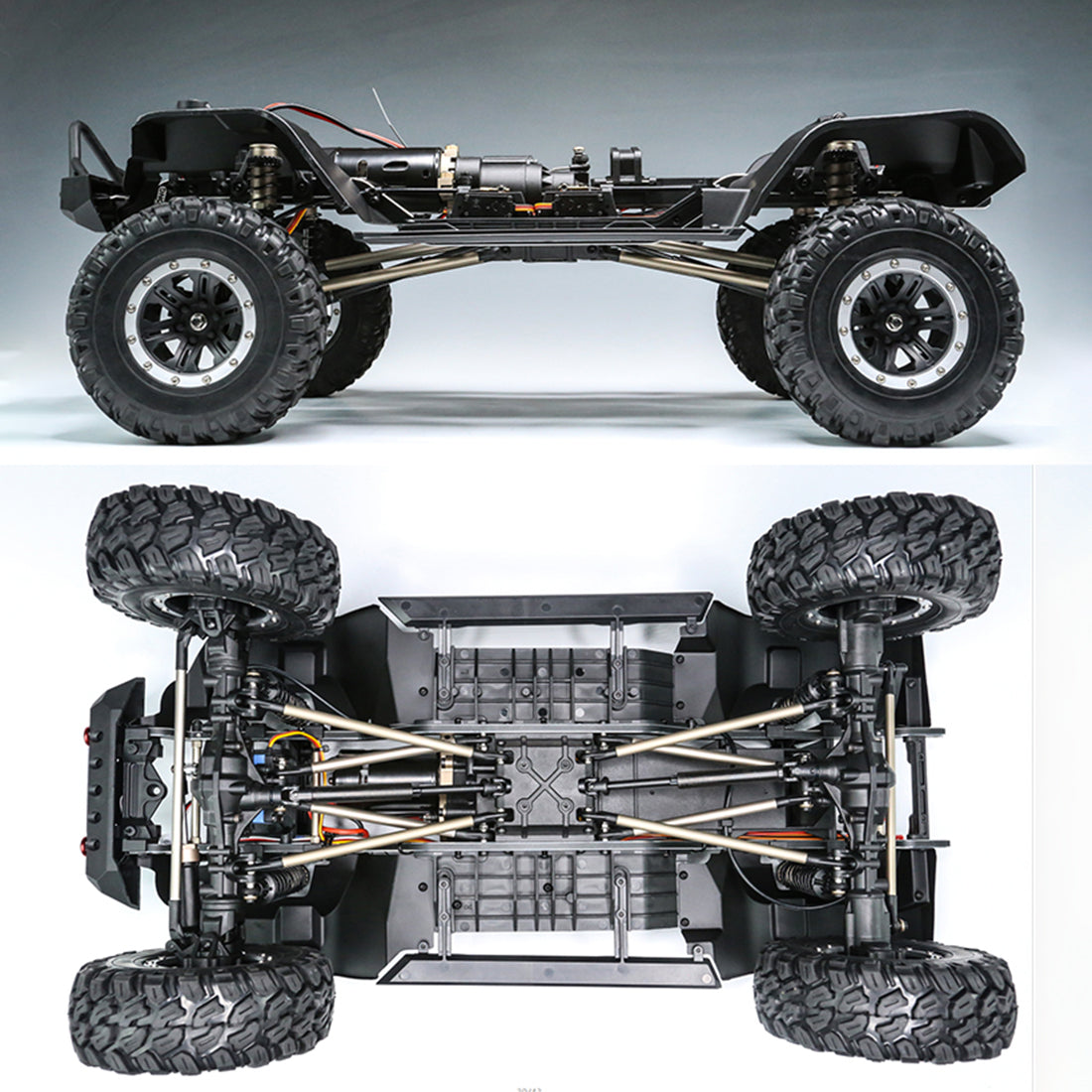 YK 4082 1/8 2.4G 4WD 6CH Electric Off-road Vehicle RC Crawler RC Car Remote Control Truck