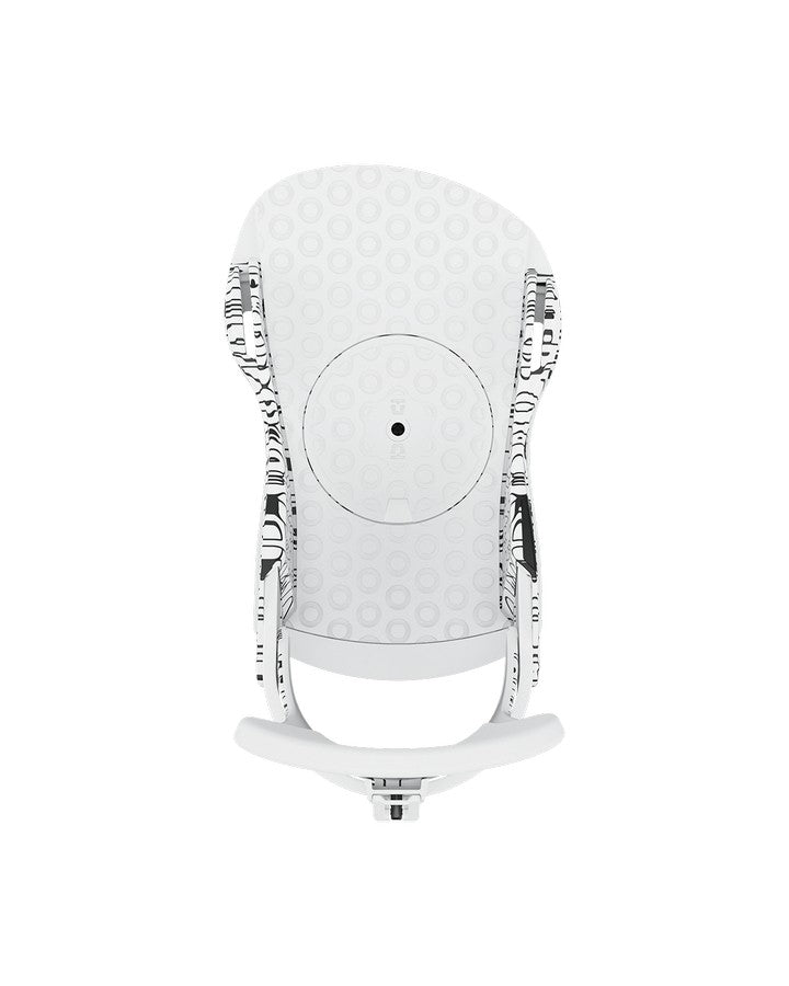 Union Milan Womens Snowboard Bindings - White - Lucas B. - 2022 (S)