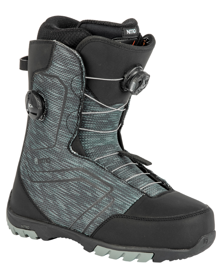 Nitro Sentinel BOA Snowboard Boots - Black - 2023