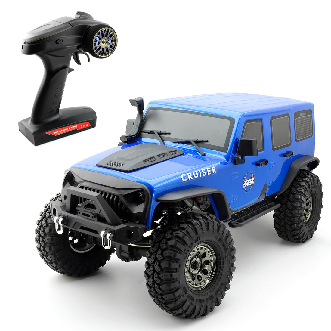 RGT EX86100V2 1:10 2.4G RC Car Electric 4WD Off-road Vehicle with LED Lights - RTR