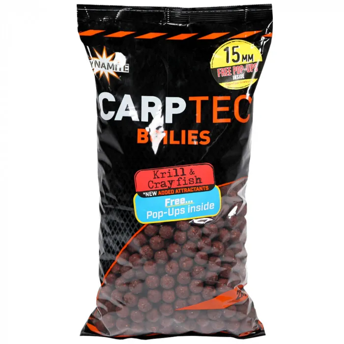 Dynamite Carp-Tec Krill & Crayfish Boilies