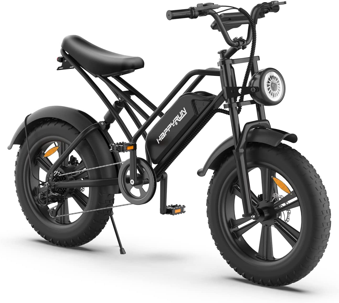 HAPPYRUN Electric Bike for Adults, Ebike 1500W/48V/18Ah, Tank 20