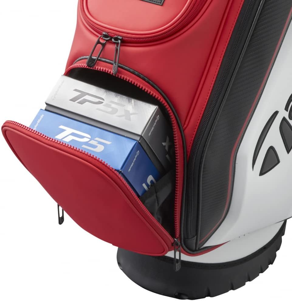 Global Tour Stand Bag, Red/White/Black, Men's Golf bag