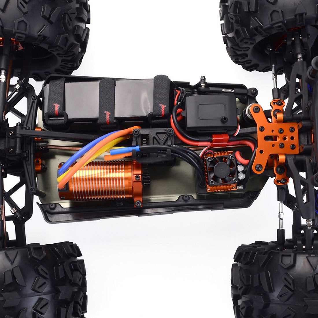 ZD Racing MT8 Pirates3 1/8 2.4G 4WD 90km/h Brushless Motor RC Car Monster Off-road Truck - RTR Version