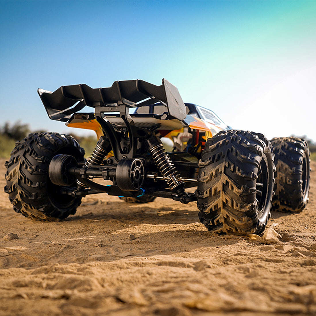 SUCHIYU 1/16 4WD 70+KM/H 2.4G RC Electric Brushless All-terrain Off-road Monster Truck Vehicle Toys Gifts