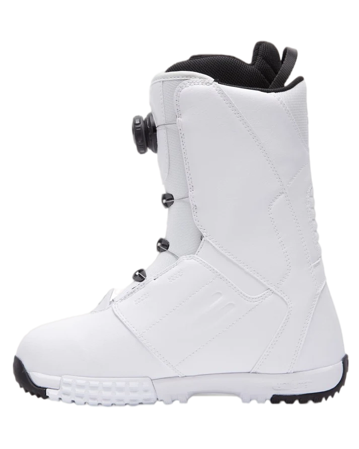 DC Control BOA Snowboard Boots - White/White/Black - 2023
