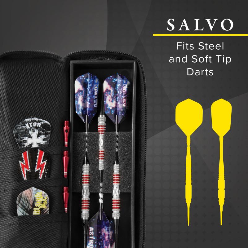 Casemaster Salvo Black Nylon Dart Case