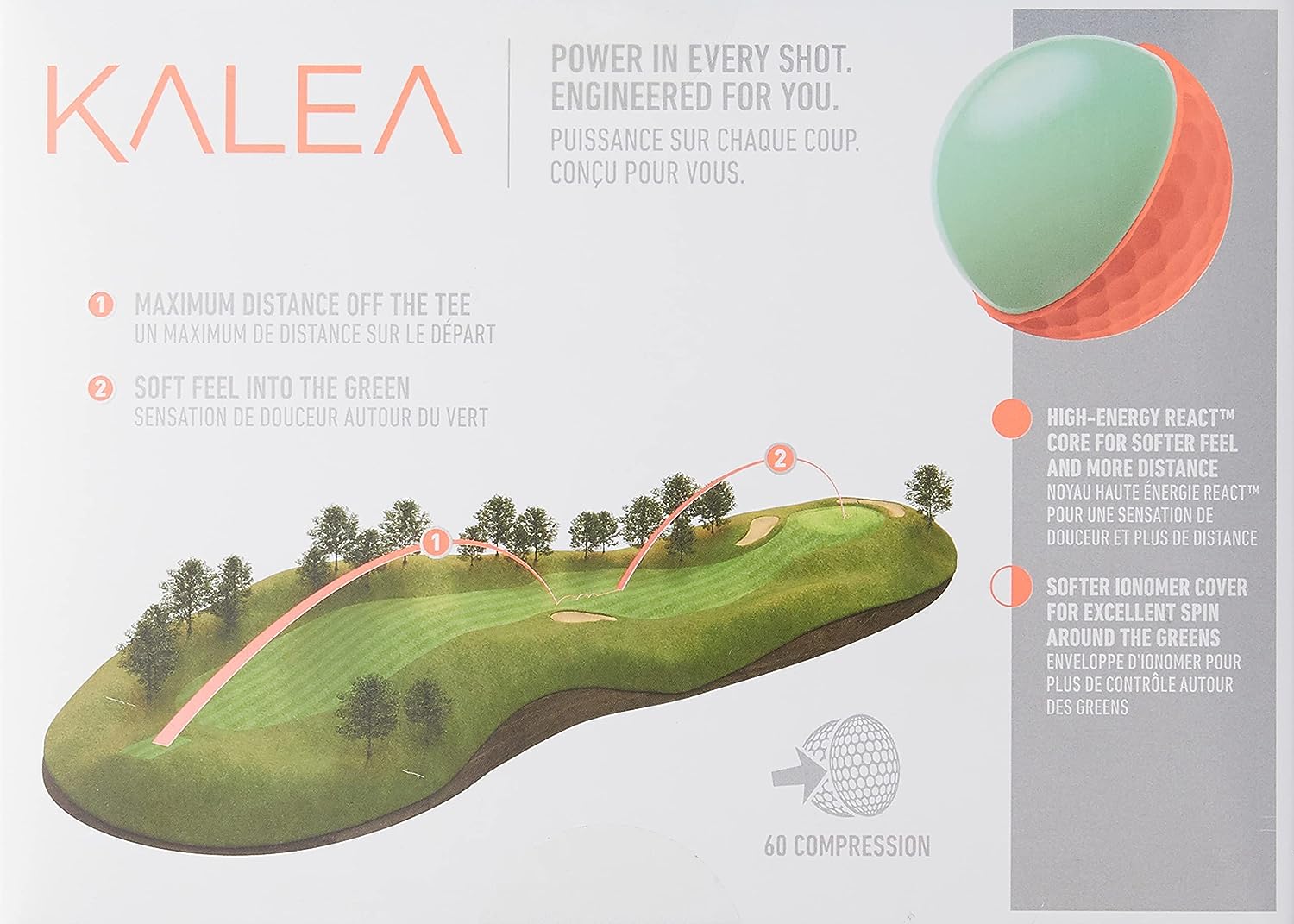 Kalea Golf Balls (One Dozen)