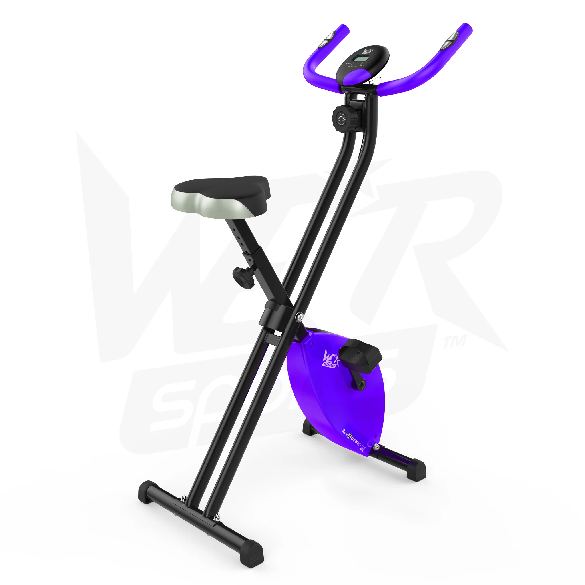 RevXtreme X-Bike Folding Magnetic Exercise Bike Indoor Cycle