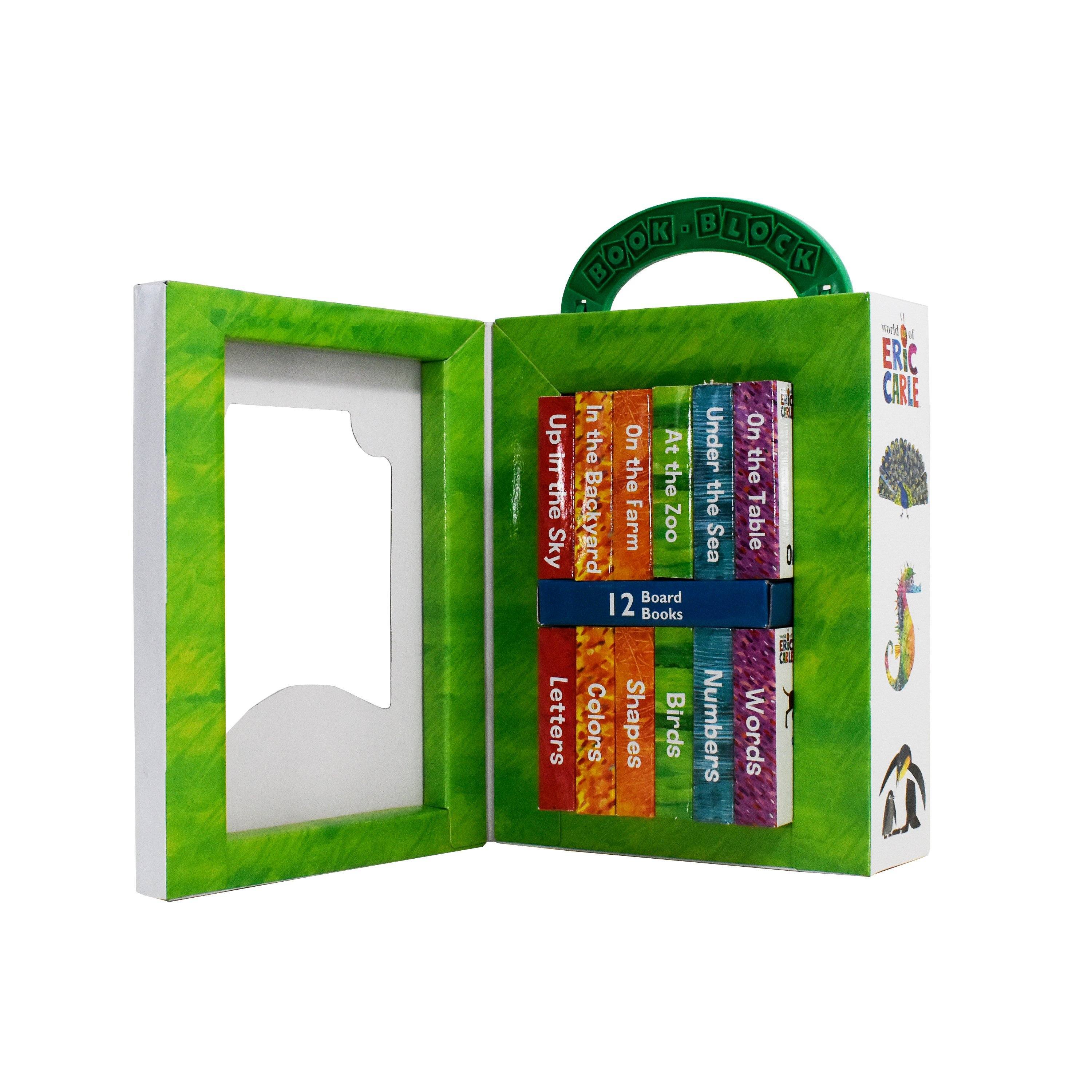 World of Eric Carle, My First Library Board Book Block 12-Book Set - Age 0-5 - Board Book