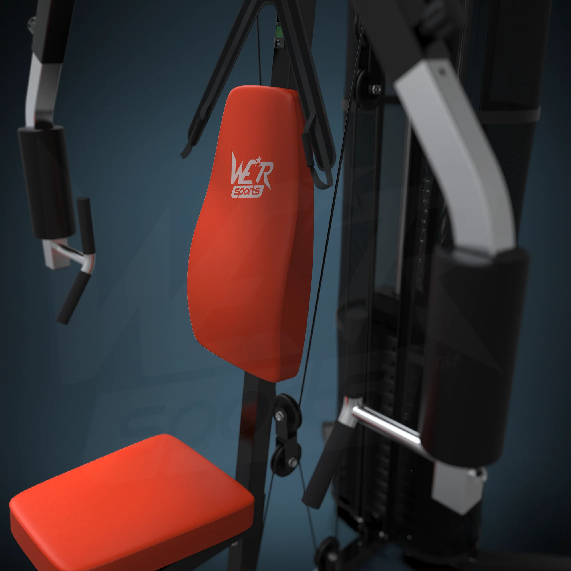 VenomXtreme Home Multi Gym BLACK-ORANGE