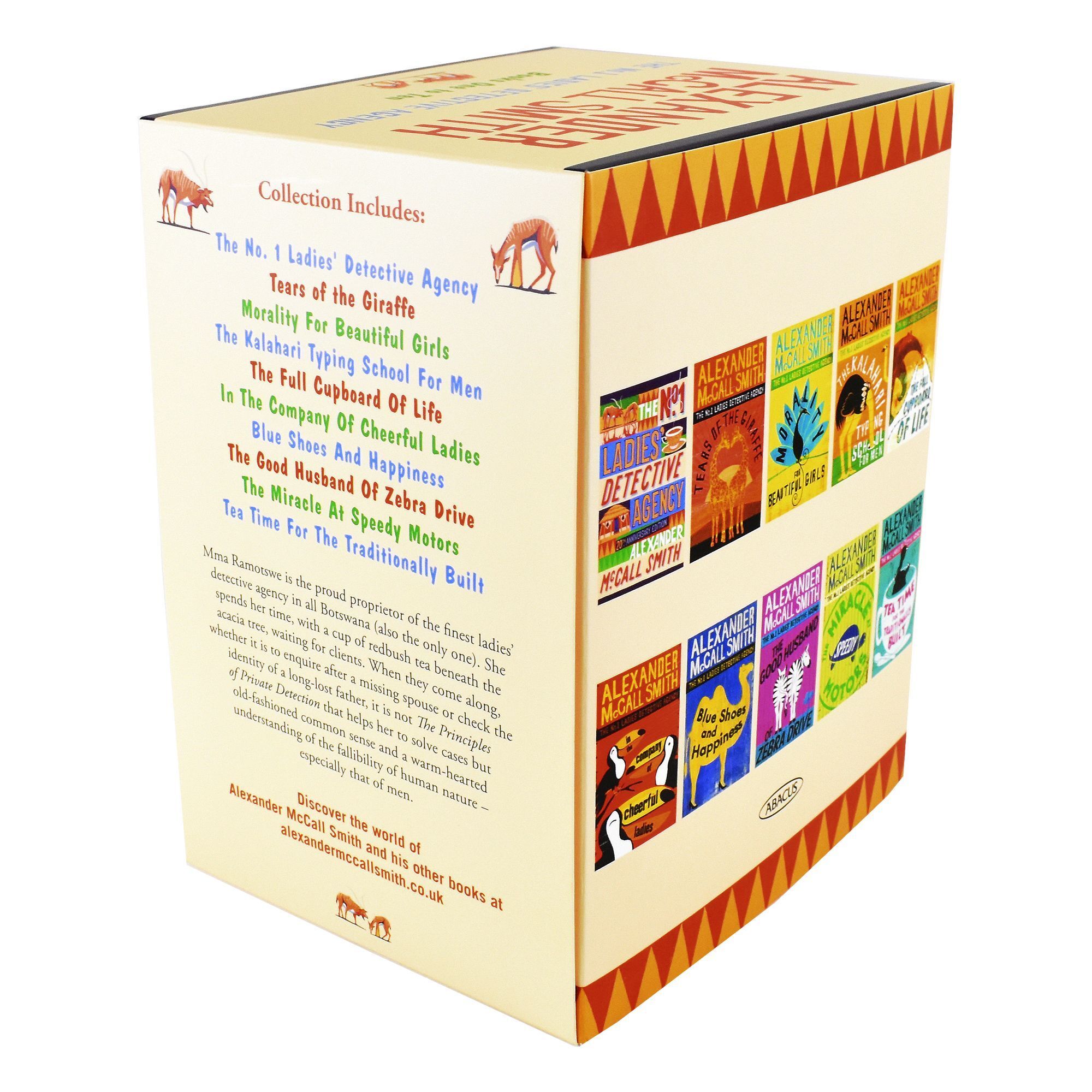The No. 1 Ladies' Detective Agency by Alexander McCall Smith: Books 1-10 Box Set - Fiction - Paperback