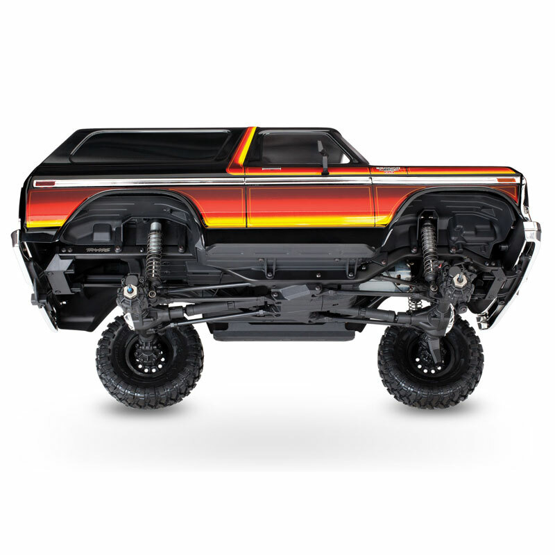 Traxxas TRX-4 Ford Bronco RC 4x4 Rock Crawler RTR w/3S LiPo COMBO