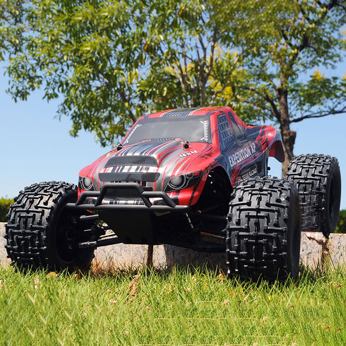 SST 1999 1:10 2.4G RC Car 40KM/H High Speed RC Car Electric 4WD Brushed Off-road Vehicle - RTR