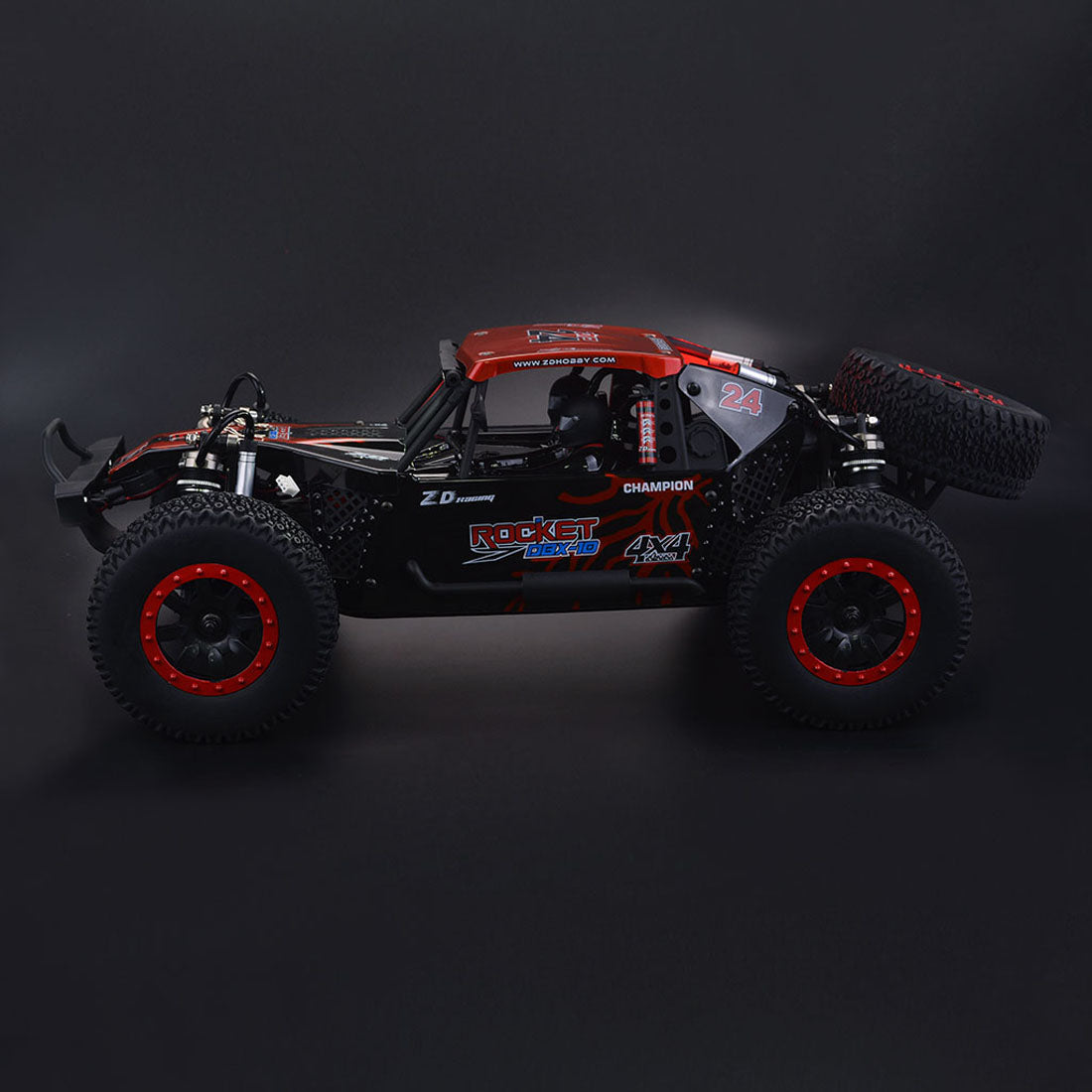 ZD Racing ROCKET DBX-10 1/10 4WD 55km/H 2.4G RC Car Brushed Motor High-speed Remote Control Off-road Desert Buggy Vehicle - RTR