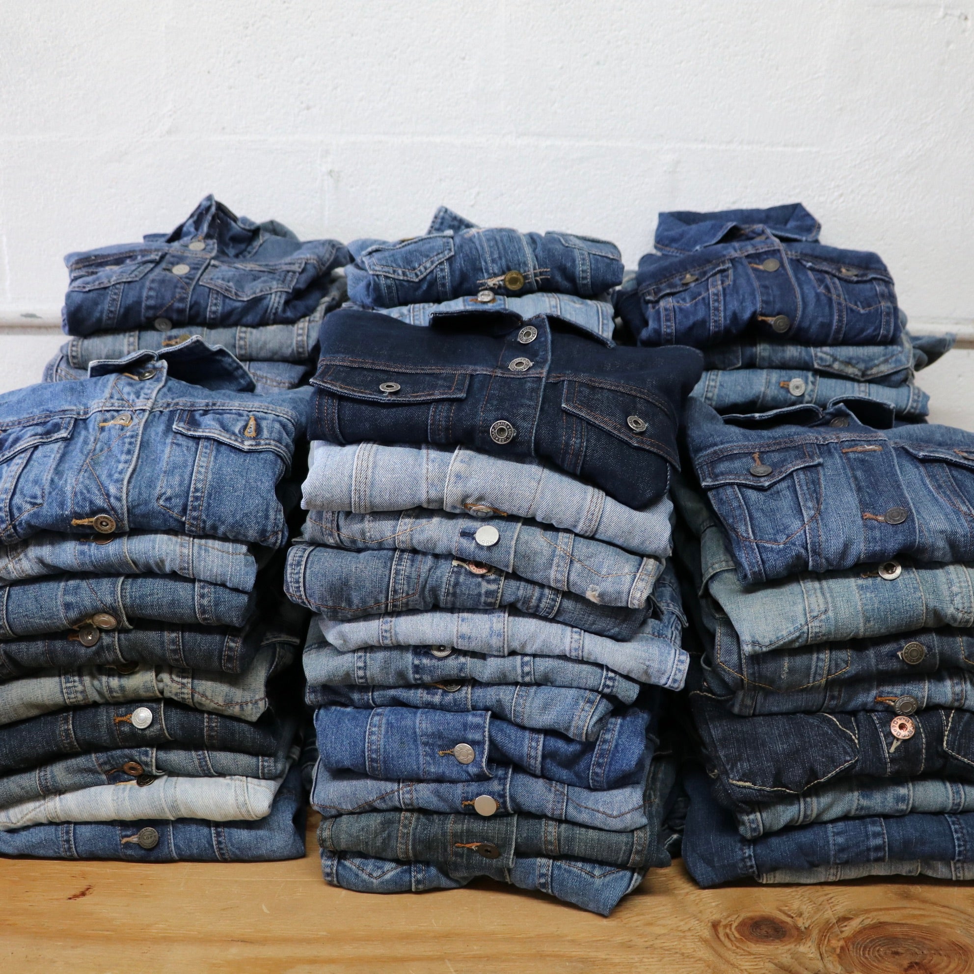Bulk Wholesale Men's Denim Jacket Bundles