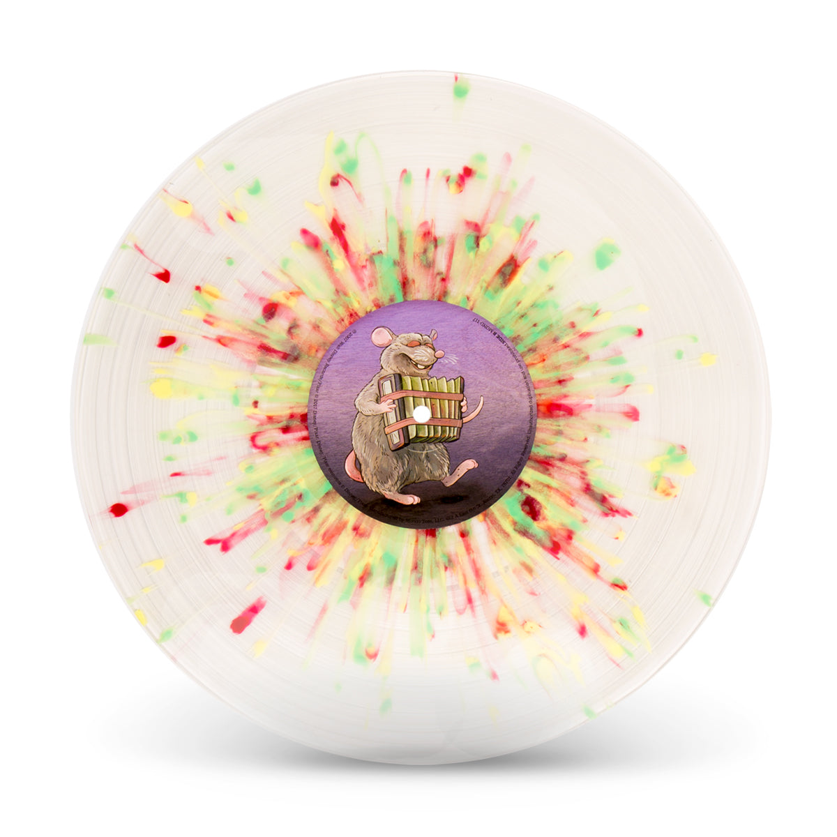 Ratatouille Original Motion Picture Soundtrack Limited Edition Red, Yellow, and Green Splatter Colored Vinyl