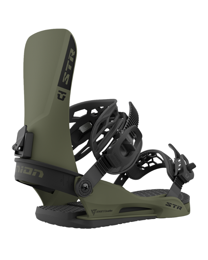 Union Str Snowboard Binding - Dark Green - 2024