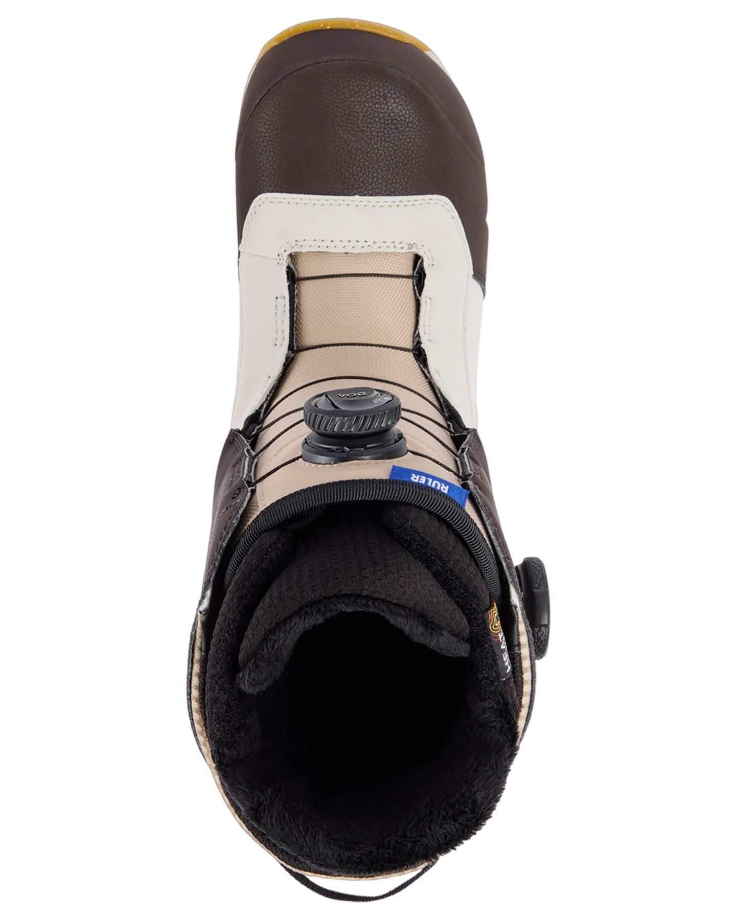 Burton Men's Ruler Boa® Snowboard Boots - Brown / Sand - 2024