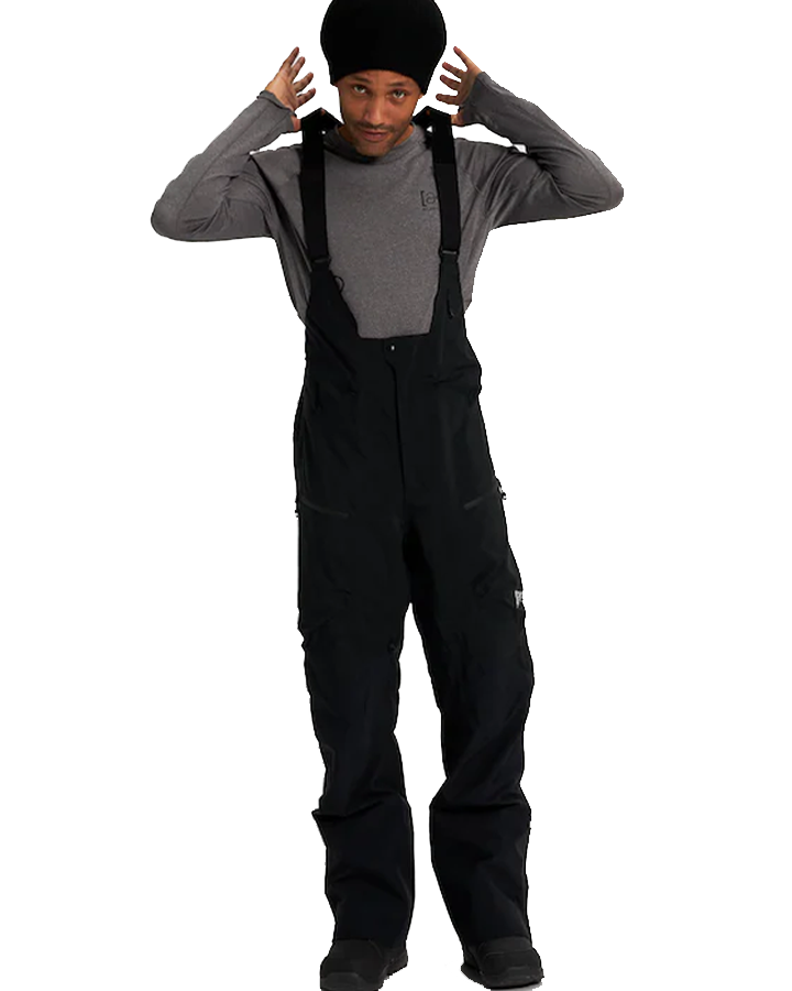 Burton Men's [ak]® Japan Guide Gore-Tex Pro 3L Hi-Top Bib Pants - True Black