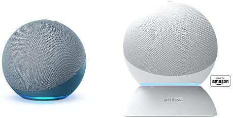 Echo (4th Gen) | With premium sound, smart home hub, and Alexa | Glacier White