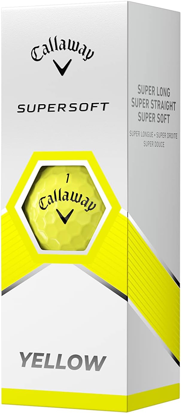 Golf 2023 Supersoft Golf Balls (One Dozen)