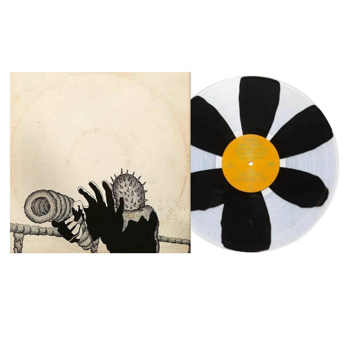 Thee Oh Sees - Mutilator Defeated At Last Exclusive Limited Edition Black Clear Pinwheel Colored Vinyl