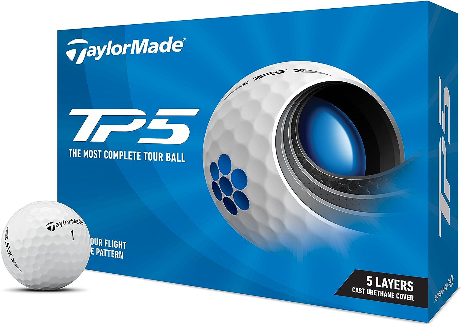 TP5 Golf Ball(12 Dozen Total 60)