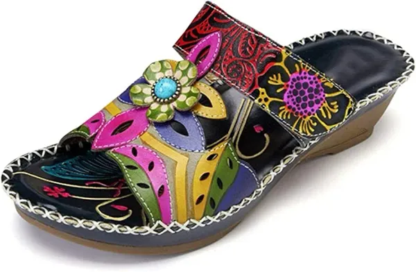 Women's Cute Fashion Flower Bohemian Non-slip Orthopedic Sandals