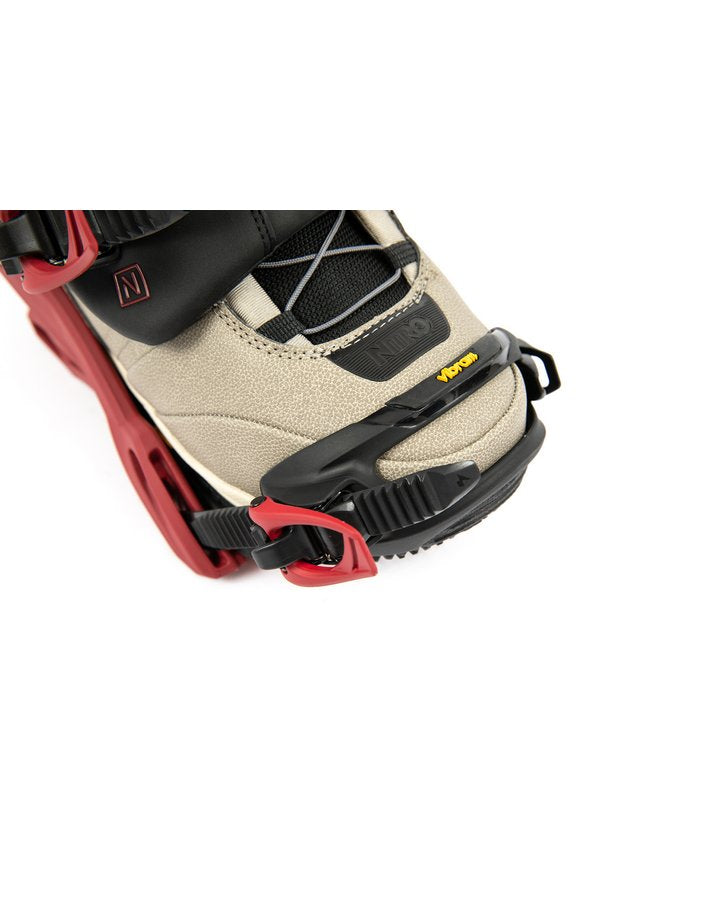 Nitro Team Snowboard Bindings - Red - 2022