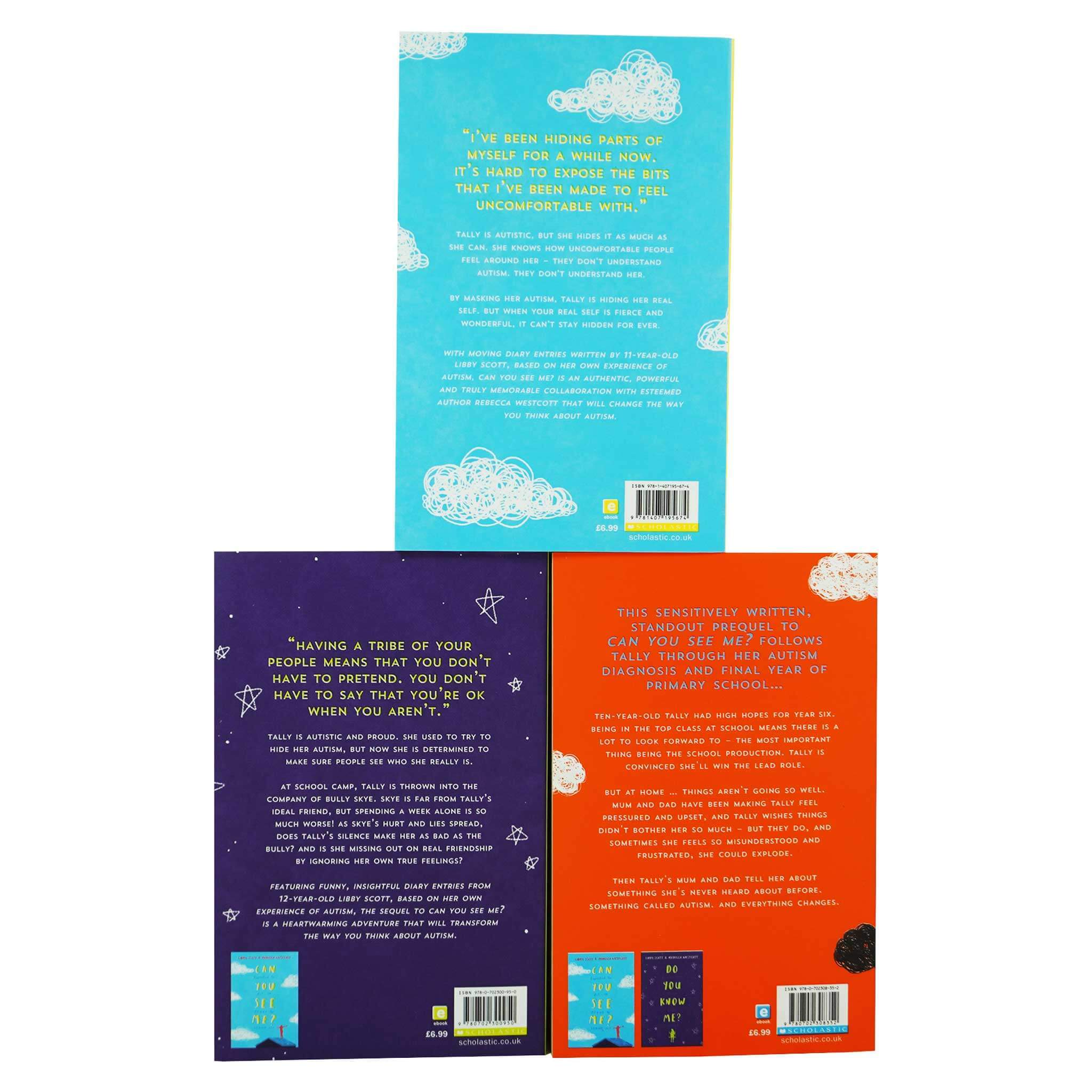 Can You See Me Series Collection 3 Books Set By Libby Scott, Rebecca Westcott - Ages 9-14 - Paperback