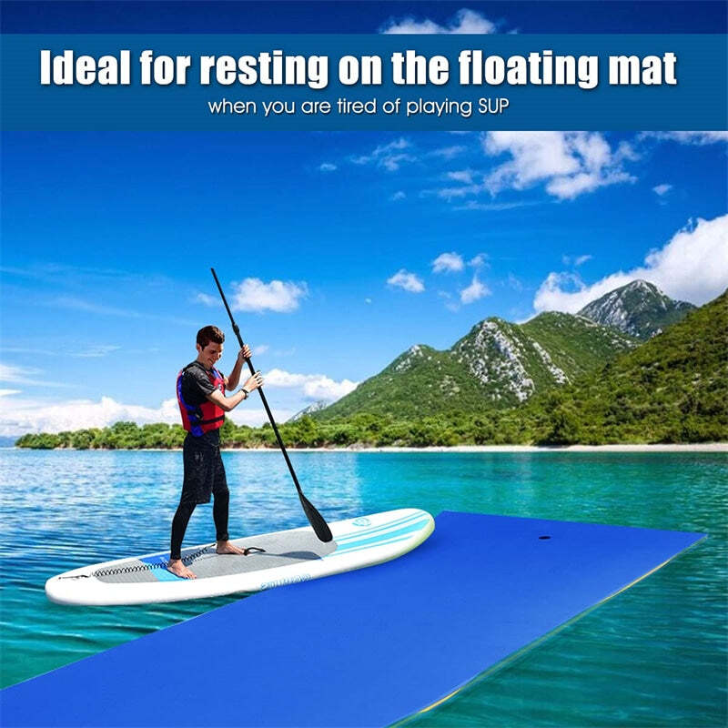 12' x 6' 3 Layer Tear-Resistant XPE Foam Floating Water Pad