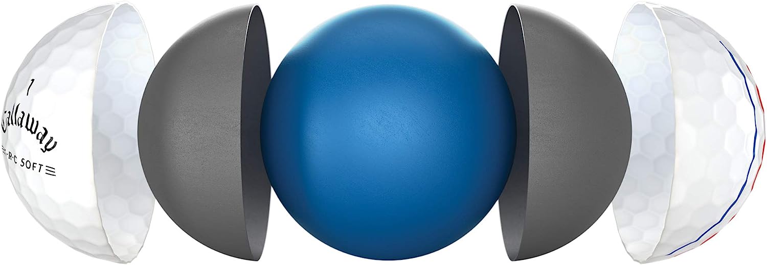 ERC Triple Track Golf Balls 12B PK