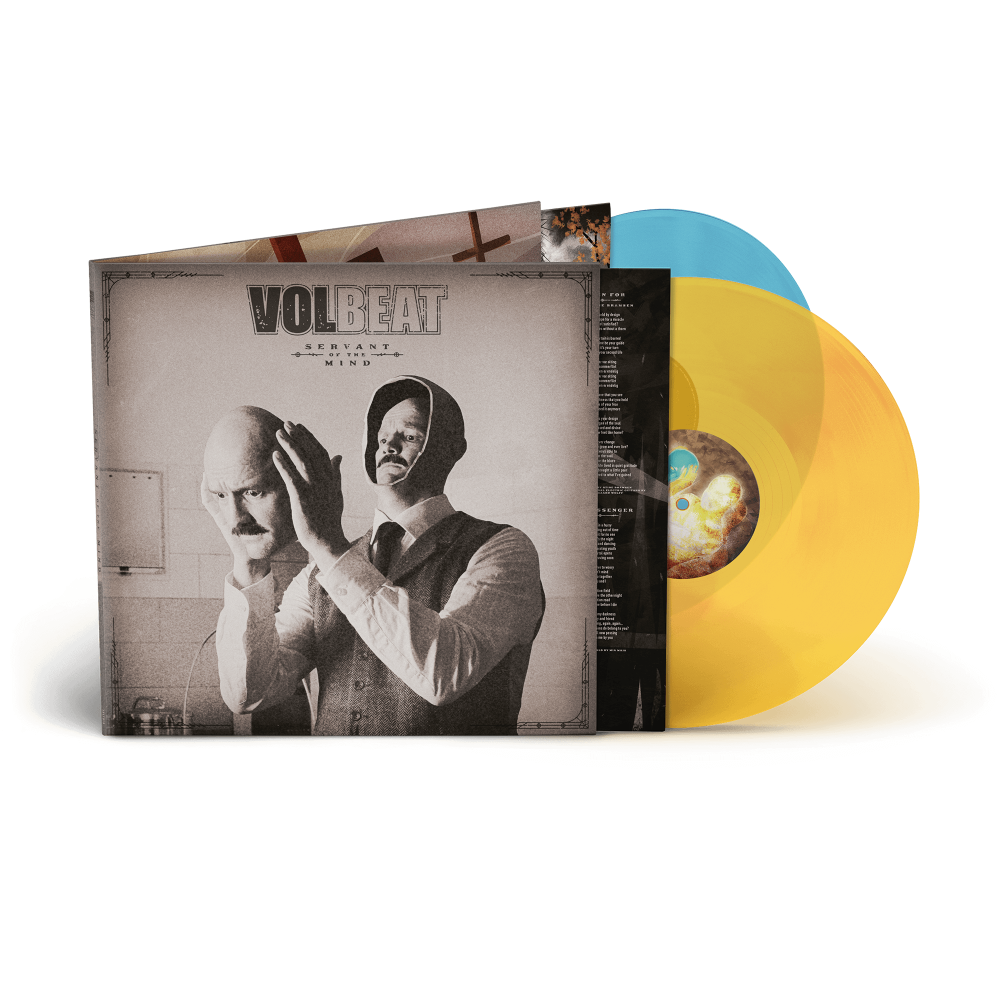 Volbeat - Servant Of The Mind Exclusive Orange/Blue Color Vinyl 2x LP Limited Edition