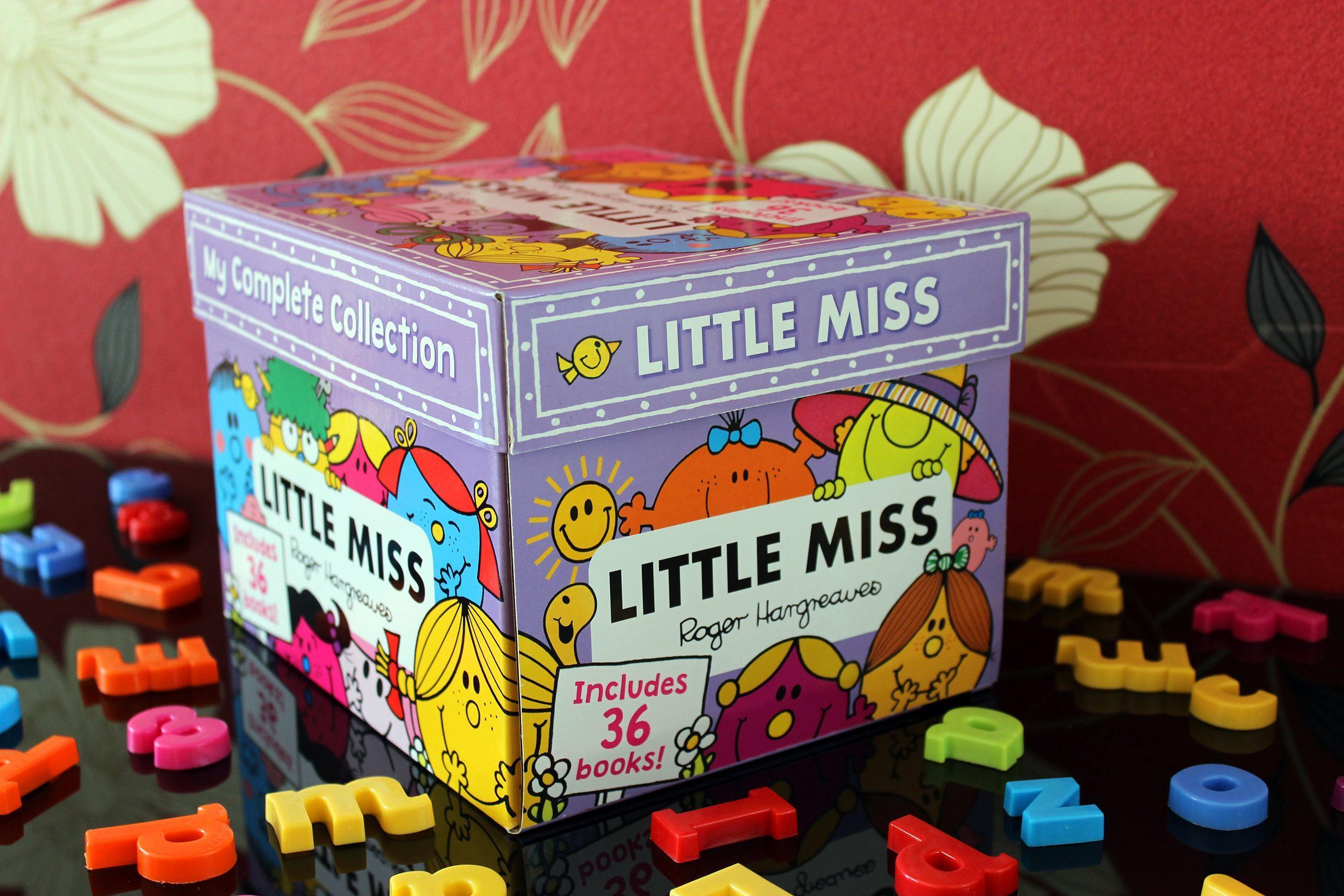 Little Miss 36 Books My Complete Collection Box Set By Roger Hargreaves - Ages 5-7 - Paperback