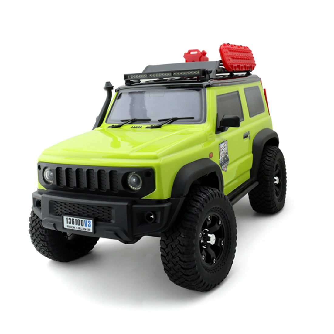RGT 136100V3 Rock Cruiser 1/10 2.4G 4WD RC Car Crawler Vehicle Model with LED Headlight - RTR
