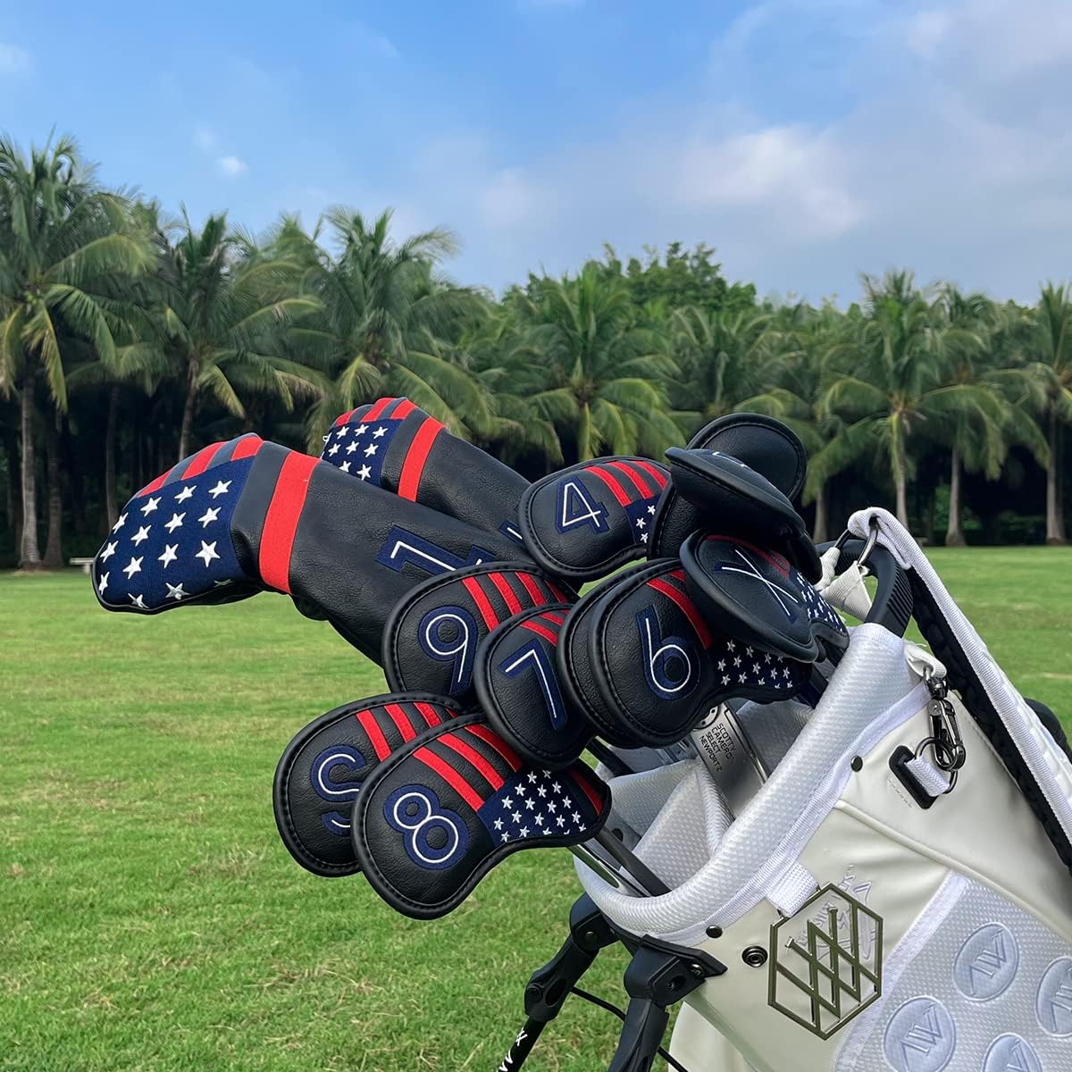 Golf Iron Head Covers Set Iron Headcover