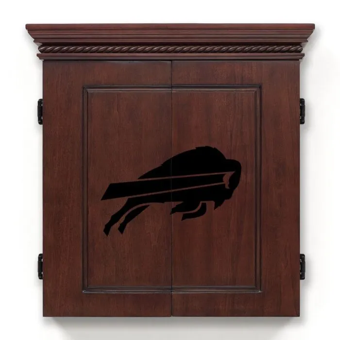Buffalo Bills Vintage Dartboard Cabinet