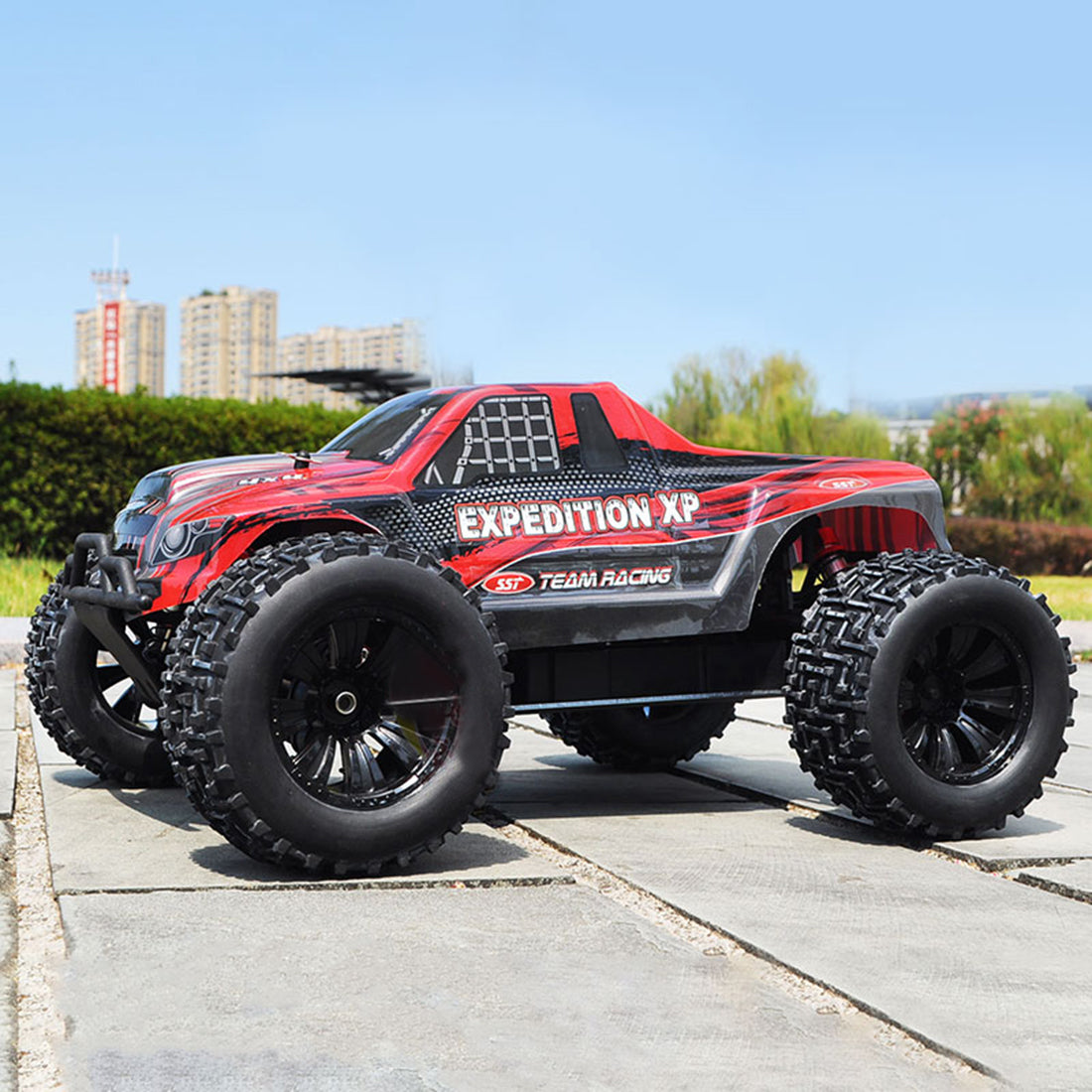 SST 1999 1:10 2.4G RC Car 75KM/H High Speed RC Car Electric 4WD Brushless Off-road Vehicle - RTR